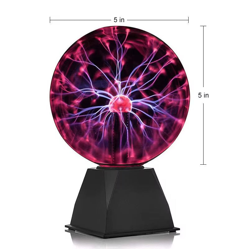 3/4/5/6/8 Inch Novelty Magic Plasma Touch Sensitive Lamp Child Holiday Gift Indoor Desktop Decoration Glass Ball Night Lights