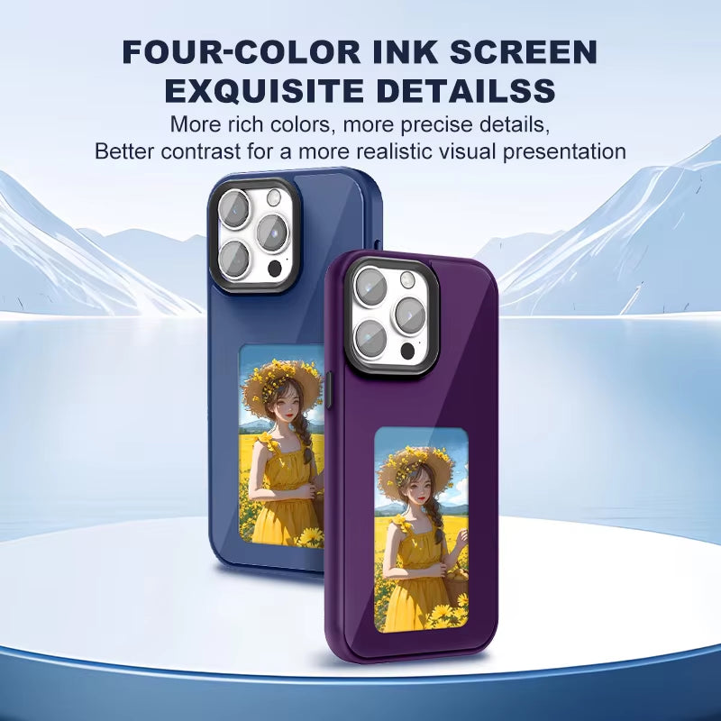 NFC iPhone Case E-Ink Screen – All Iphones are Required